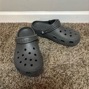CROCS Men Charcoal‎ Slip Ons